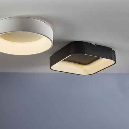 Loftslampe Astro 50x50 cm Sort LED 24 W