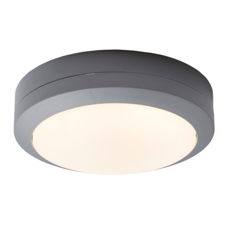 LED-plafond Colours Sanbo 4000 K 20 cm grå