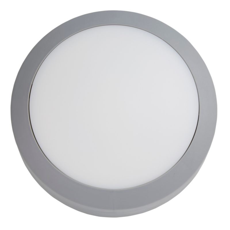 LED-plafond Colours Sanbo 4000 K 20 cm grå