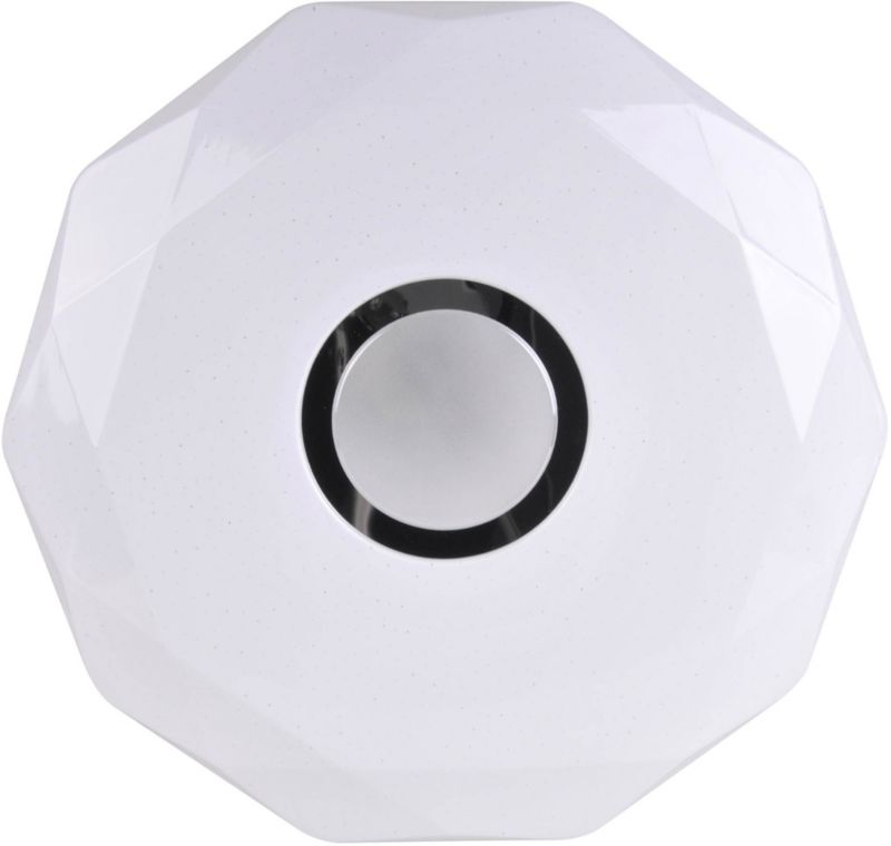 LED-loftlampe Goldlux Diamond 50 CCT IP44 Hvid