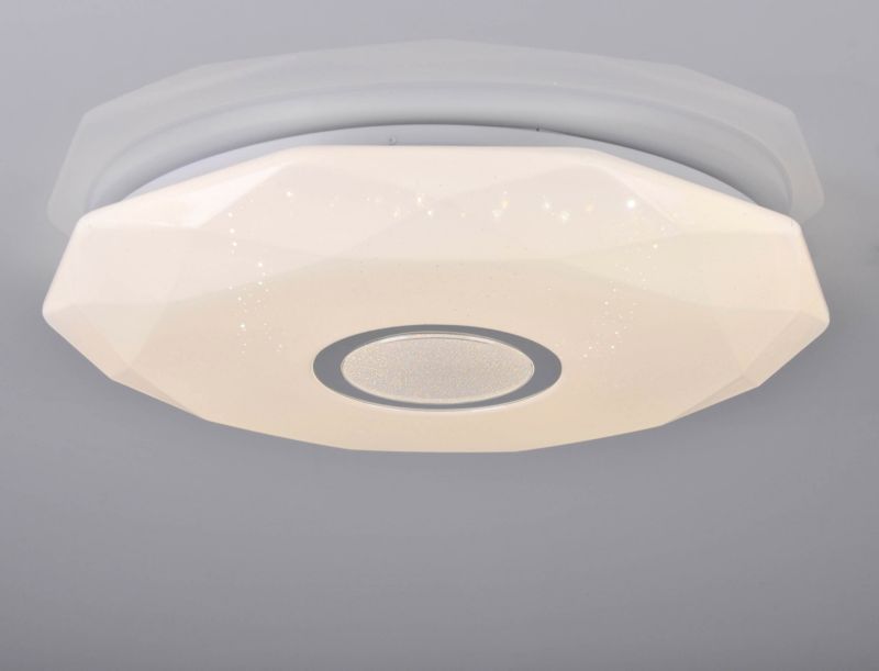 LED-loftlampe Goldlux Diamond 50 CCT IP44 Hvid