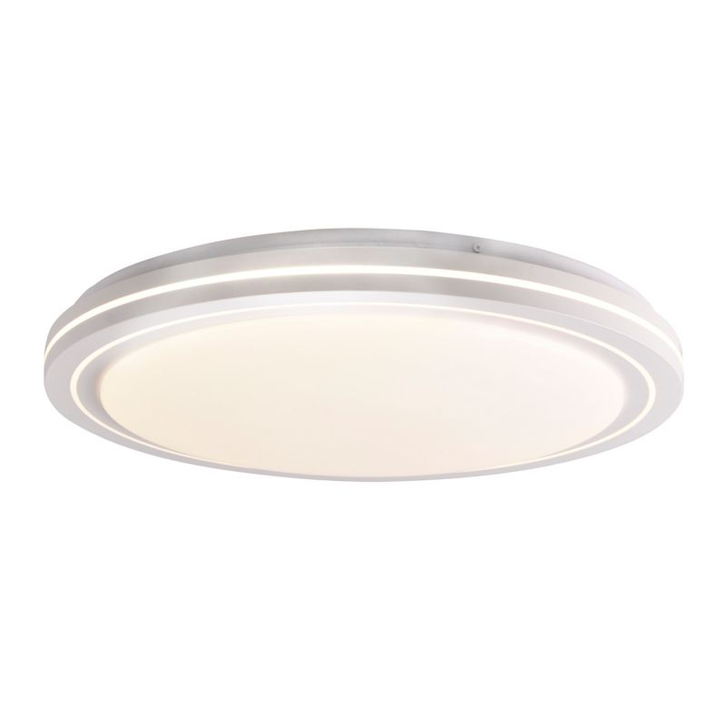 LED-loftlampe Marian 72 W med Fjernbetjening Hvid