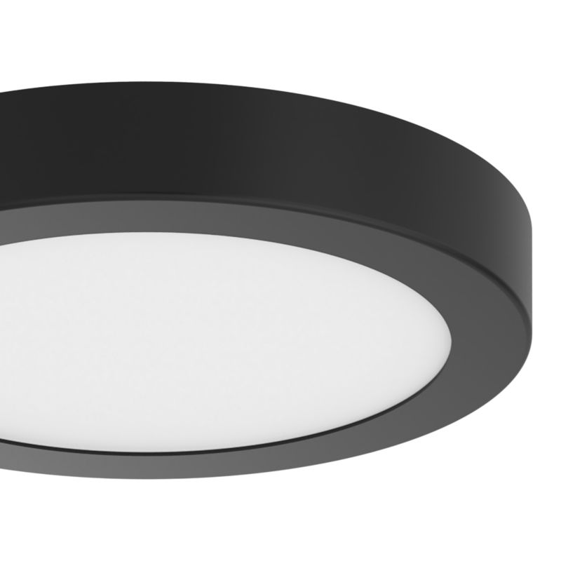 LED Loftlampe Aius 1200 lm 4000 K 21 cm Sort