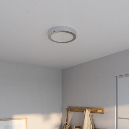 LED-loftlampe Aius 1200 lm 4000 K 21 cm Sølv