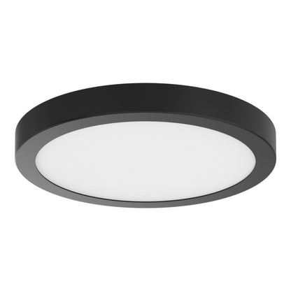 LED-loftlampe Aius 1800 lm 4000 K 30 cm Sort