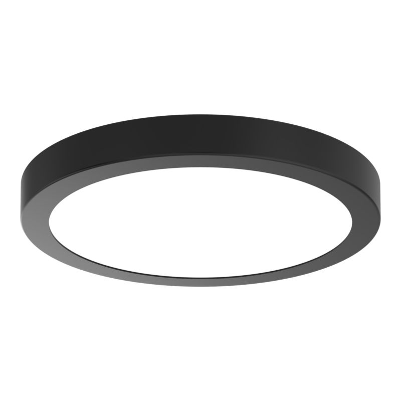 LED Loftlampe Aius 1800 lm 4000 K 30 cm Sort
