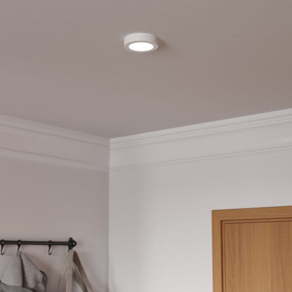 LED-plafond GoodHome Aius 600 lm 11 cm hvid