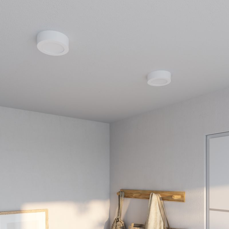 LED Loftlampe Aius 600 lm 4000 K 11 cm Hvid