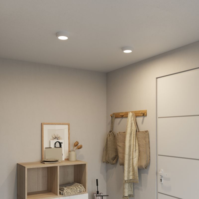 LED-loftlampe Aius 600 lm 4000 K 11 cm Hvid