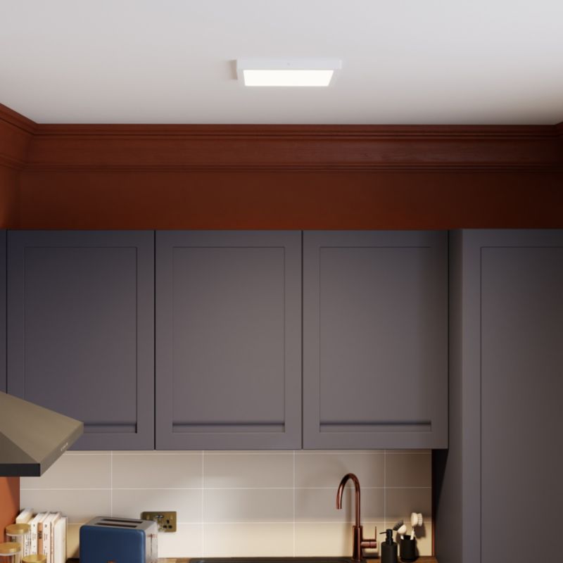Loftslampe LED Hestia 1800 lm 30 cm Hvid