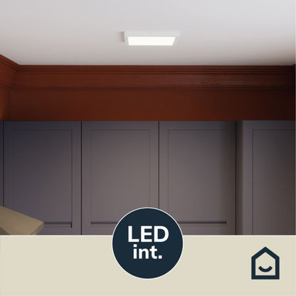 LED-loftlampe Hestia 1800 lm 30 cm Hvid