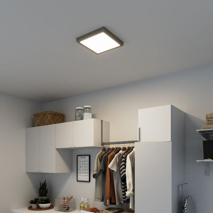 LED-loftlampe Hestia 1800 lm 4000 K 30 cm Sølv