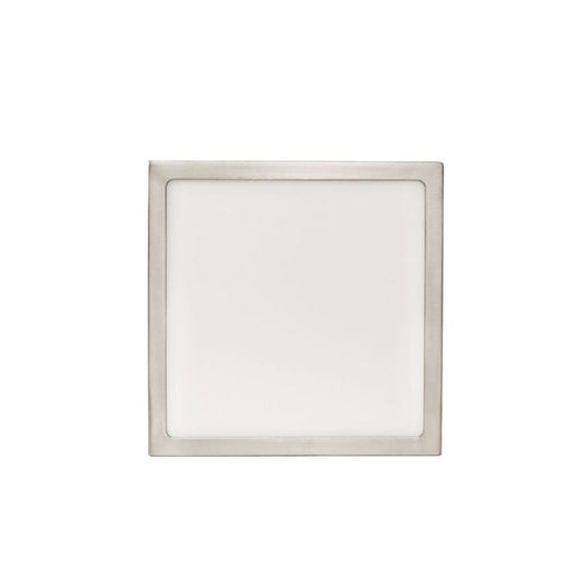 GoodHome Hestia LED-plafond 2100 lm 40 cm i nikkel