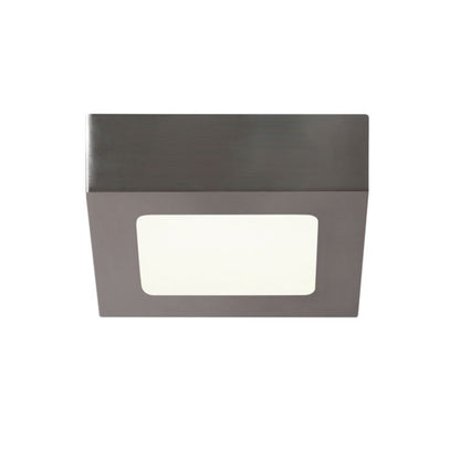 LED-plafond GoodHome Hestia 600 lm 11 cm i nikkel