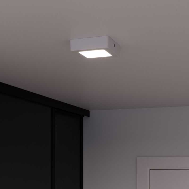LED-loftlampe Hestia 600 lm 4000 K 11 cm Hvid