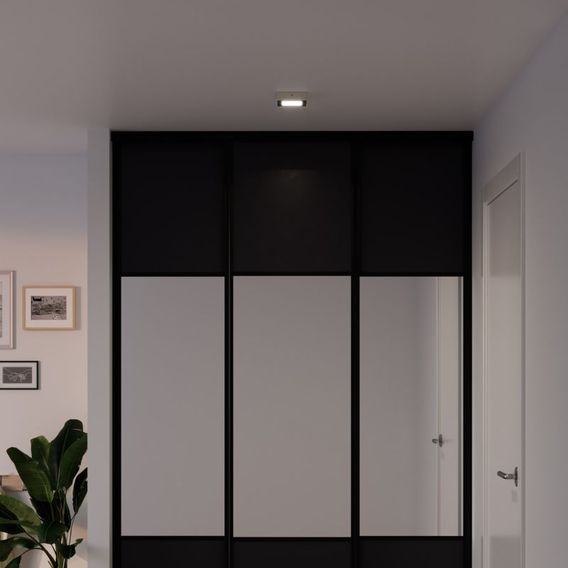 Loftslampe LED Hestia 600 lm 4000 K 11 cm Sølv