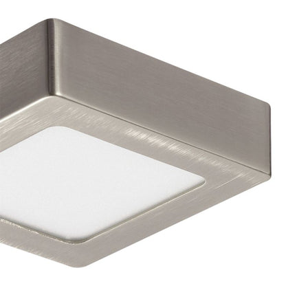 Loftslampe LED Hestia 600 lm 4000 K 11 cm Sølv