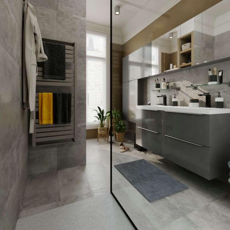 LED-plafond GoodHome Ipsoot 800 lm 2700/4000 K krom