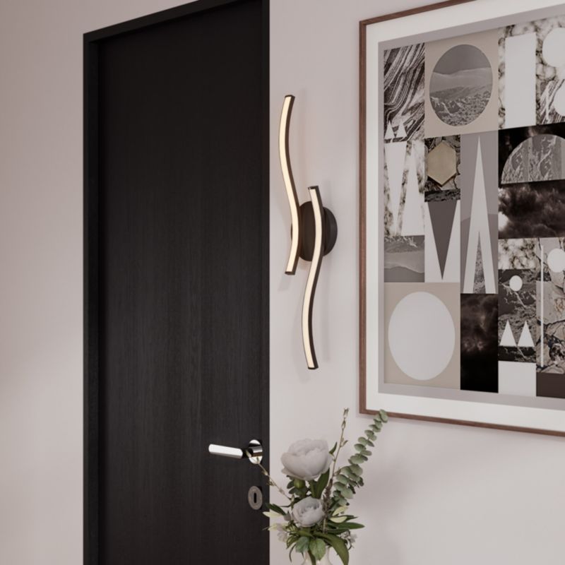 LED-loftlampe Muscovy 1350 lm 3000 K Sort