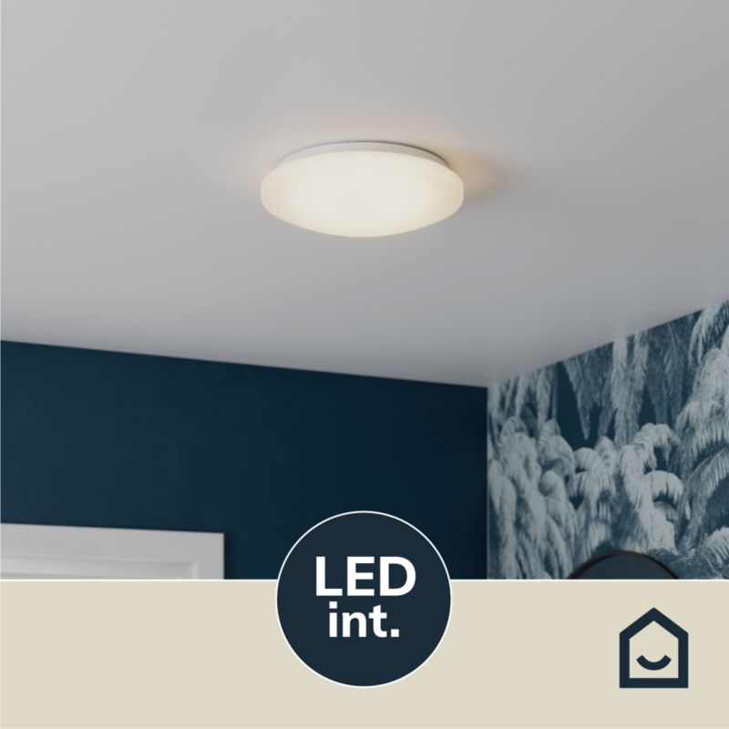 Plafon LED Ops 30 cm Hvid 1650 lm