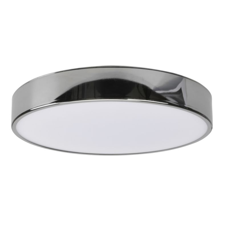 LED-plafond GoodHome Wapta 1200 lm IP44 krom