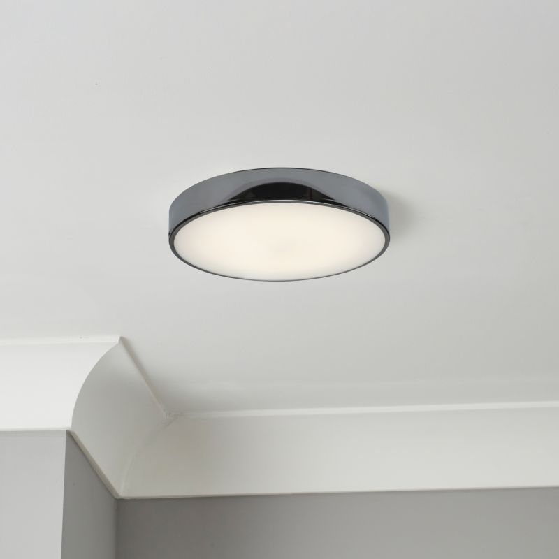 LED-plafond GoodHome Wapta 1200 lm IP44 krom