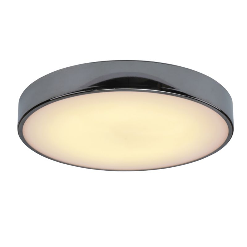 LED-plafond GoodHome Wapta 1200 lm IP44 krom