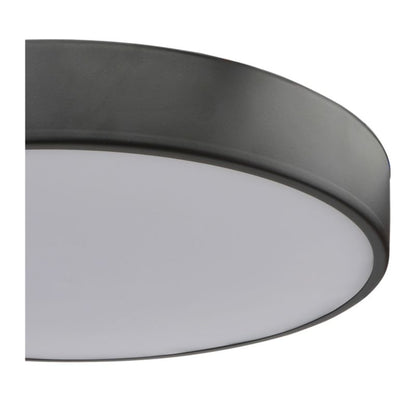 LED-plafond GoodHome Wapta 1200 lm IP44 mat-sort