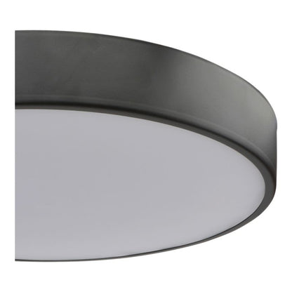 LED-plafond GoodHome Wapta 1200 lm IP44 mat-sort