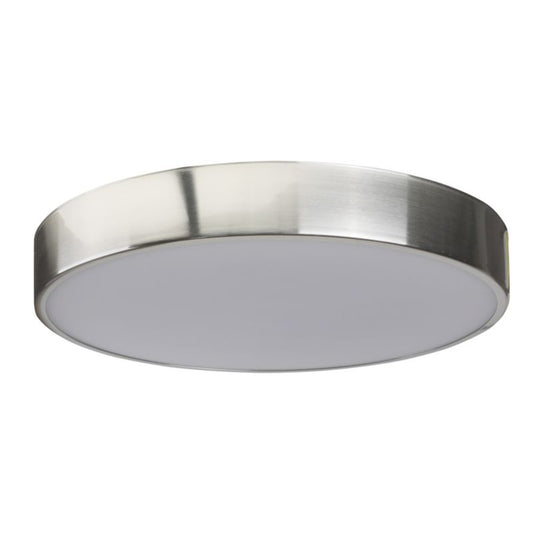 LED-plafond GoodHome Wapta 1200 lm IP44 sølv