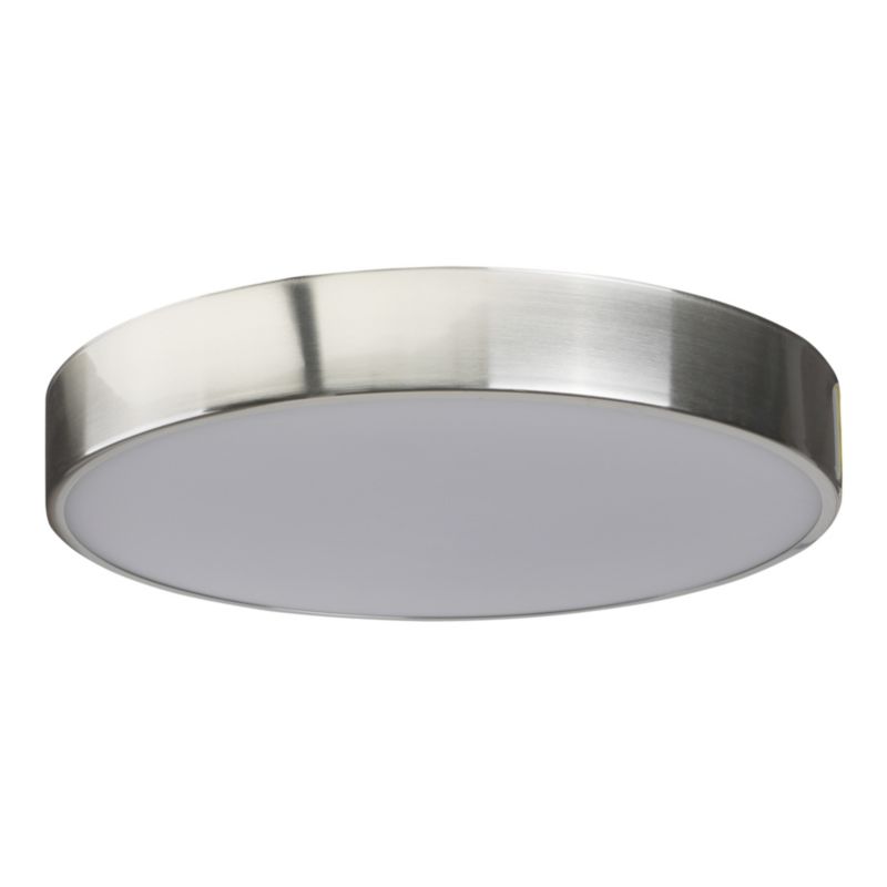 LED-plafond GoodHome Wapta 1200 lm IP44 sølv