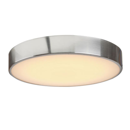 LED-plafond GoodHome Wapta 1200 lm IP44 sølv