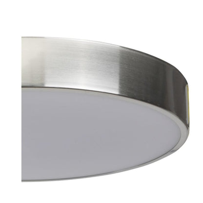 LED-plafond GoodHome Wapta 1200 lm IP44 sølv