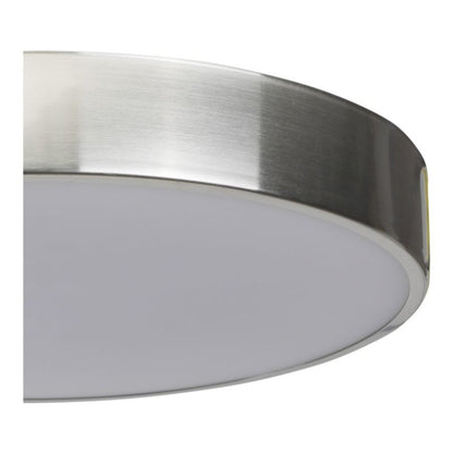 LED-plafond GoodHome Wapta 1200 lm IP44 sølv