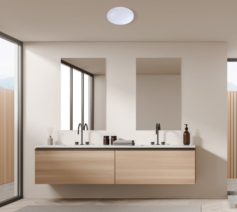 LED-loftlampe Borla 12 W Krystal