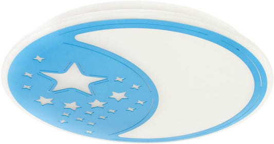 LED-plafond Milagro Note 45 W blå