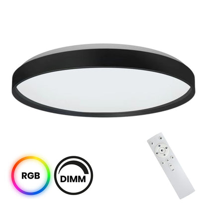 LED-loftlampe Ringo 36 W Sort 5902693799658