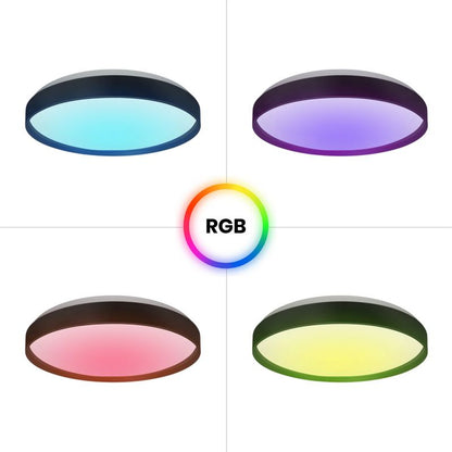 LED-loftlampe Ringo 36 W Sort 5902693799658