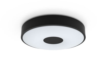 LED-loftlampe Coiner 24 W 4000 K Sort