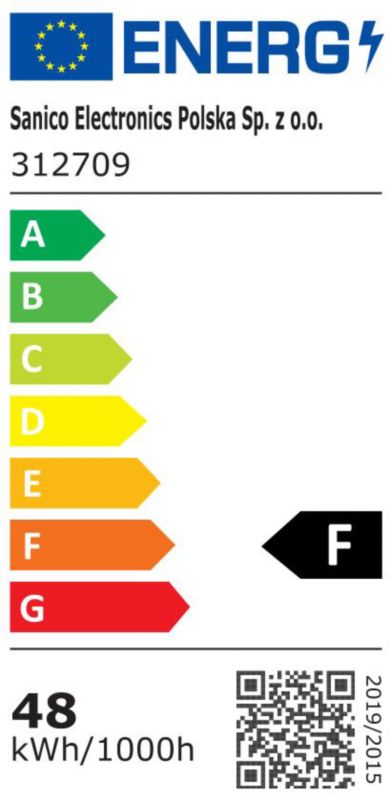 LED-plafond Polux Polaris 48 W 2880 lm med fjernbetjening