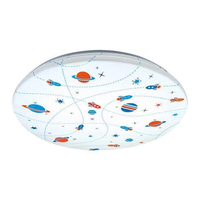 LED-plafond Struhm Kidi Cosmos 20 W 4000 K hvid