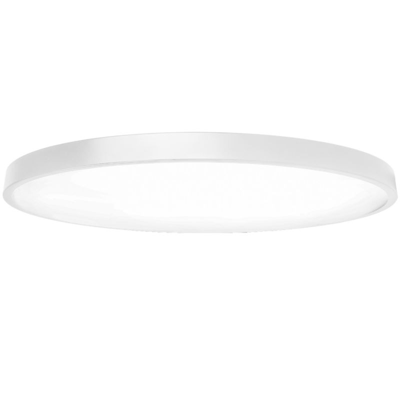LED-plafond XUDO 3CCT 142W 78 cm med fjernbetjening og TUYA-app, hvid, rund, 1 stk.
