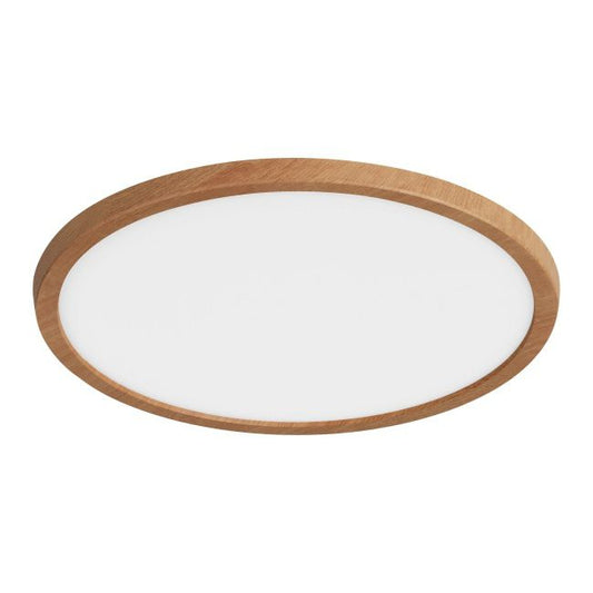 LED-plafond Yonnet 4000 K 30 cm 14,5W trælook