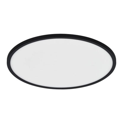 LED-plafond Yonnet 4000 K 60 cm 30W mat-sort