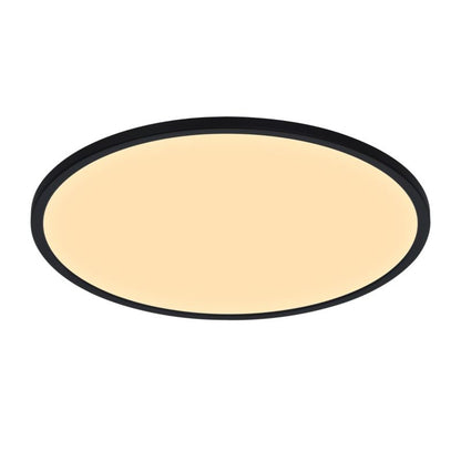 LED-plafond Yonnet 4000 K 60 cm 30W mat-sort