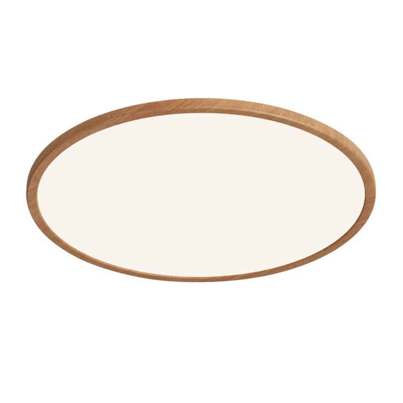 LED-plafond Yonnet 4000 K 60 cm 30W i træ