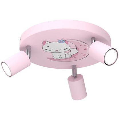 Plafon Luminex Fun 3 x GU10 Rosa