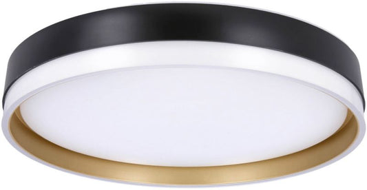 Manhattan plafondownlight 2520 lm 4000 K guldfarvet / sort