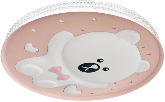 Plafond Milagro Bear pink LED loftlampe 34 W