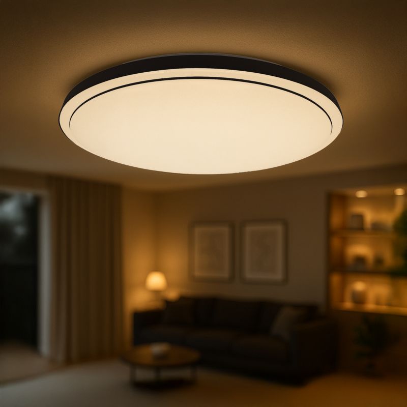 Loftlampe Milagro Liria 3xE27 Hvid 390 mm